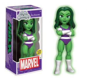 Marvel Comics Rock Candy Vinyl Figure She-Hulk GITD 13 cm Funko