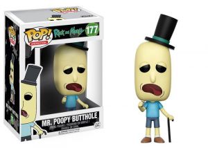 Rick and Morty POP! Animation vinylová Figure Mr. Poopy Butthole 9 cm Funko