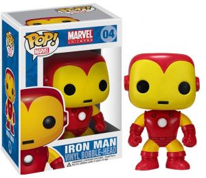 Marvel Comics POP! Vinyl Bobble-Head Iron Man 10 cm Funko