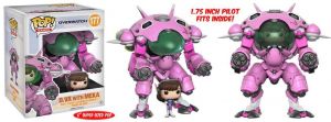 Overwatch Super Sized POP! Games vinylová Figure D.VA & Meka 15 cm Funko