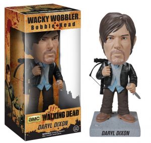 The Walking Dead Wacky Wobbler Bobble-Head New Biker Daryl 18 cm Funko