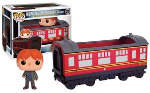Harry Potter POP! Rides Vinyl Vehicle with Figure Bradavice Express Traincar 2 & Ron 12 cm Funko