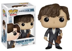 Sherlock POP! TV Vinyl Figure Sherlock with Violin 9 cm Funko