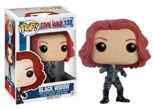 Captain America Civil War POP! Vinyl Bobble-Head Black Widow 10 cm Funko
