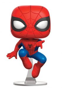 Marvel Comics POP! Marvel Vinyl Figure Leaping Spider-Man 9 cm Funko