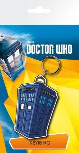 Doctor Who Gumový Keychain Tardis 7 cm GB eye