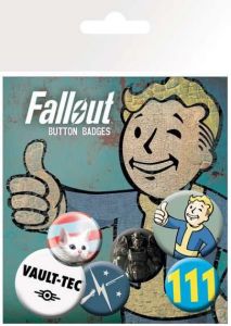 Fallout Pin Placky 6-Pack Mix 1 GYE