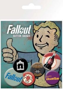 Fallout Pin Placky 6-Pack Mix 2 GB eye