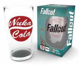 Fallout Skleněná Pinta Glass Nuka Cola GB eye