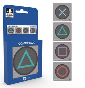 Playstation One Podtácky Buttons 4-Pack GYE