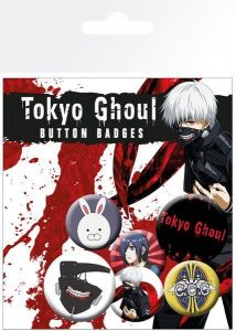 Tokyo Ghoul Pin Placky 6-Pack Mix GB eye