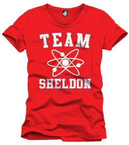 The Big Bang Theory Tričko Team Sheldon red Velikost L CODI