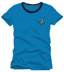 Star Trek Tričko Uniform blue Velikost M CODI