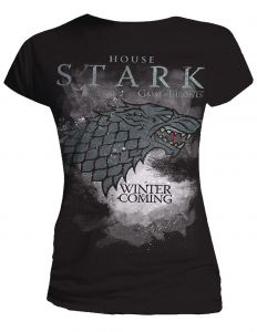Game Of Thrones Dámské Tričko Stark Houses Velikost M Other