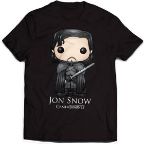 Game of Thrones Tričko Jon Snow Bling Art Velikost L Other