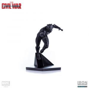 Captain America Civil War Soška 1/10 Black Panther 19 cm Iron Studios