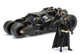 Batman The Dark Knight Kov. Model 1/24 2008 Batmobile with Figurka Jada Toys