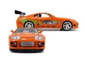 Fast & Furious Kov. Model 1/18 1995 Toyota Supra *orange* Jada Toys