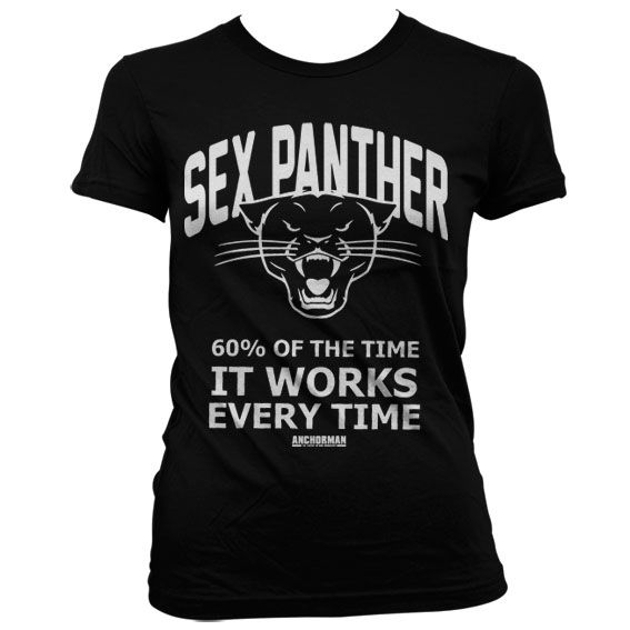 Anchorman stylové dámské tričko s potiskem Sex Panther