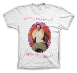 Anchorman stylové pánské tričko s potiskem Do You Miss My Hot Breath In You Ear | L, M, S, XL, XXL