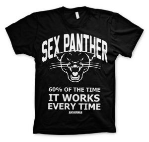 Anchorman stylové pánské tričko s potiskem Sex Panther | L, M, S, XL, XXL, 3XL, 4XL, 5XL
