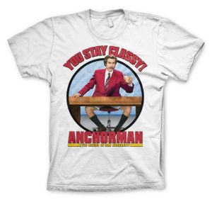 Anchorman stylové pánské tričko s potiskem You Stay Classy | L, M, S, XL, XXL, 3XL, 4XL, 5XL