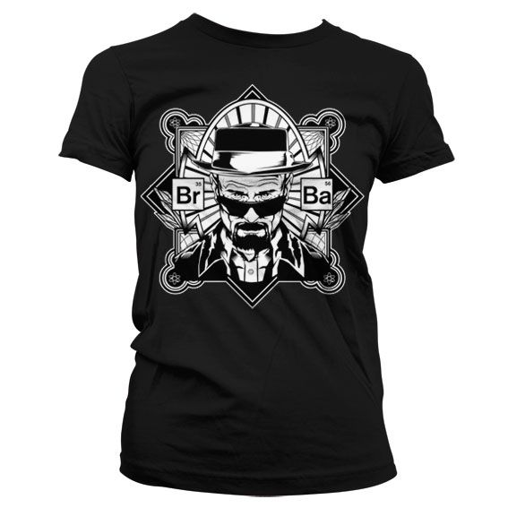 Breaking Bad dámské stylové tričko s potiskem Br-Ba Heisenberg