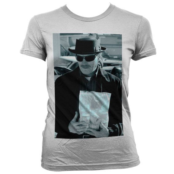 Breaking Bad dámské stylové tričko s potiskem Heisenberg Money Bag