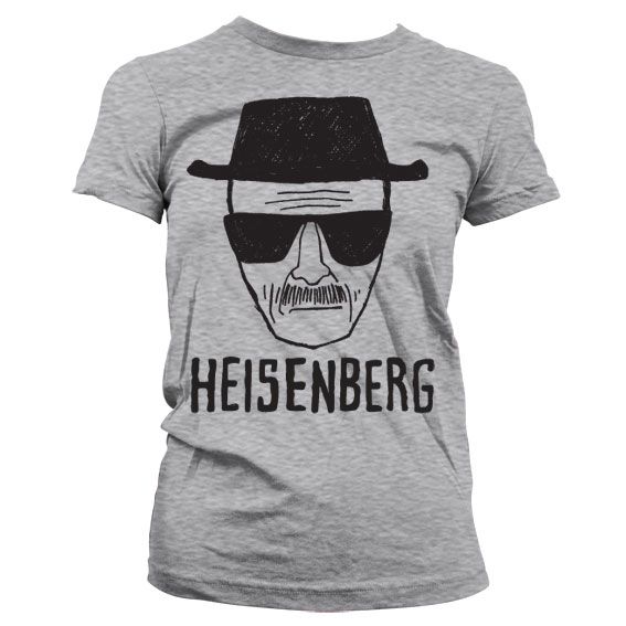 Breaking Bad dámské stylové tričko s potiskem Heisenberg Sketch