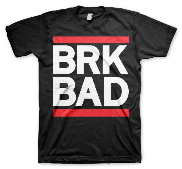 Breaking Bad stylové tričko s potiskem BRK BAD