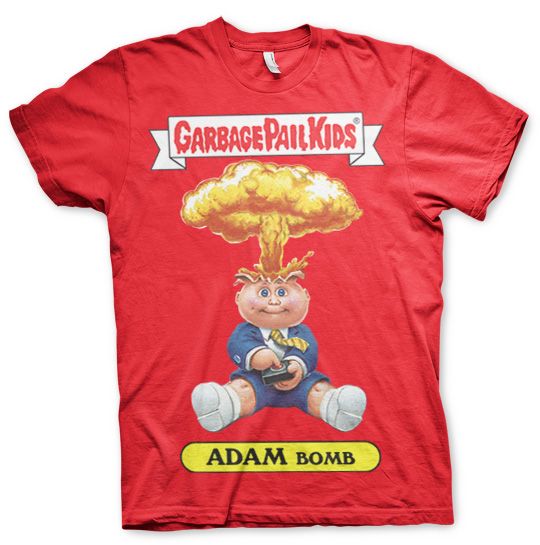 Garbage Pail Kids originální pánské tričko s potiskem Adam Bomb