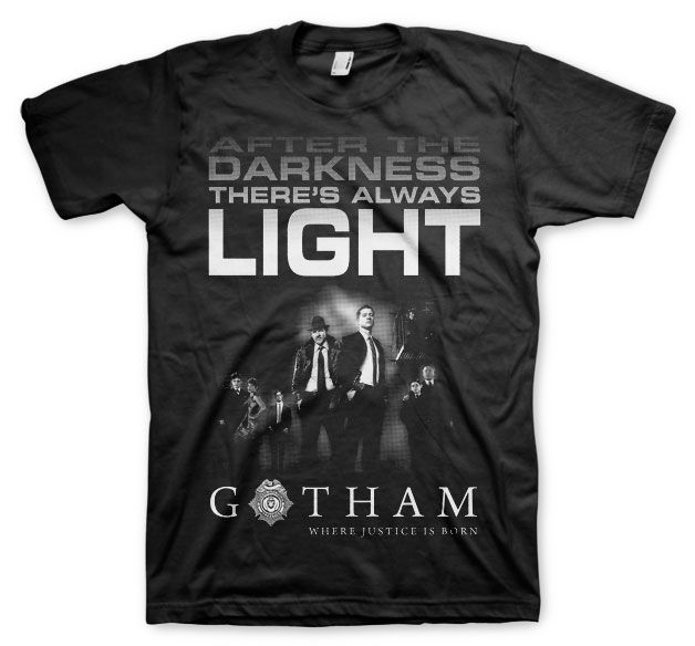 Gotham módní pánské tričko s potiskem After Darkness