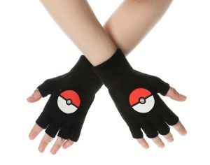Pokemon Gloves (Fingerless) Poke Ball Difuzed