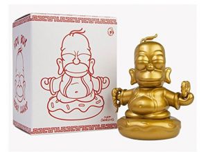 Simpsonovi Vinyl Figure Golden Buddha Homer 8 cm Kidrobot