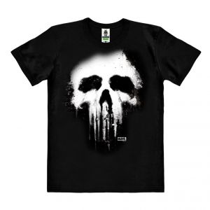 Marvel Comics Easy Fit Organic Tričko Punisher Skull Velikost M Logoshirt