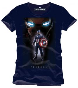 Captain America Civil War Tričko Freedom Velikost XL CODI