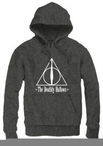 Harry Potter Hooded Mikina The Deathly Hallows Velikost M Cotton Division