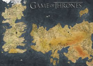 Game of Thrones Metallic Plakát Pack Westeros & Essos 50 x 70 cm (5) Pyramid International