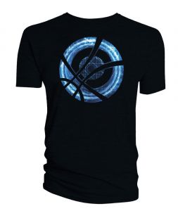 Doctor Strange Tričko Blue Symbol Circle black Velikost XL Titan Merchandise