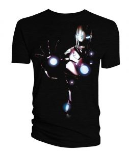 Marvel Comics Tričko Iron Man In Shadow Velikost XL Titan Merchandise