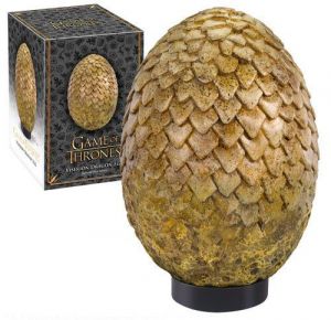 Game of Thrones Dragon Egg Prop Replika Viserion 20 cm Noble Collection