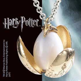Harry Potter Přívěsek with Chain The Golden Egg Noble Collection