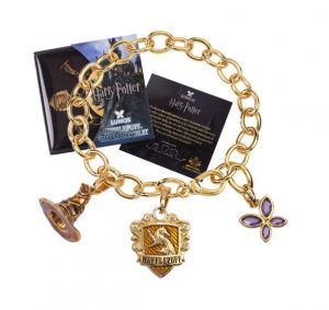 Harry Potter Talisman Náramek Lumos Mrzimor (gold plated) Noble Collection