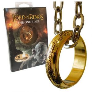 Lord of the Rings Ring The One Ring (gold plated) Noble Collection