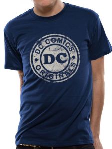 DC Comics Tričko Distressed Logo Velikost XL CID