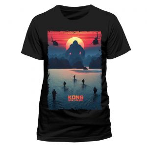 Kong Skull Island Tričko Plakát Velikost M CID