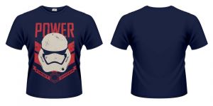Star Wars Episode VII Tričko Stormtrooper Power First Order Velikost XL PHD Merchandise