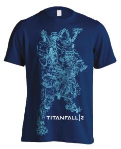 Titanfall 2 Tričko Titan BT Line Art Velikost S PHD Merchandise
