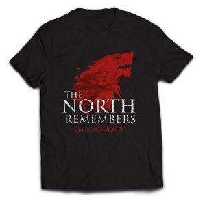 Game of Thrones Tričko The North Remembers Velikost M PHD Merchandise