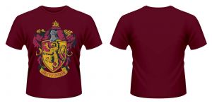 Harry Potter Tričko Nebelvír Crest Velikost S PHD Merchandise